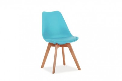 Jensen falábú műanyag szék - bükk (bemutató darab) 