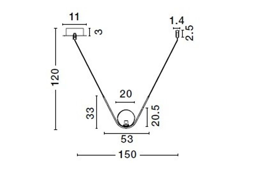 Vitton long függeszték