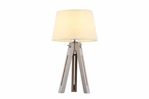 [TK-2976] TK Lighting Lorenzo asztali lámpa - szürke - utolsó darab
