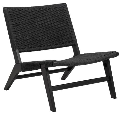 [actona0000105206] Actona Carson lounge szék - fekete