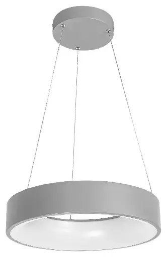 Nova Luce Rando LED függeszték-SZÜRKE