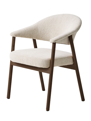 [unique5618] UNIQUE Furniture ELK füstös tölgy szék